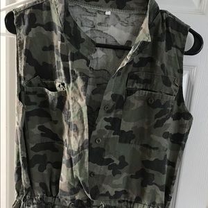 Stylish Camo Jumper